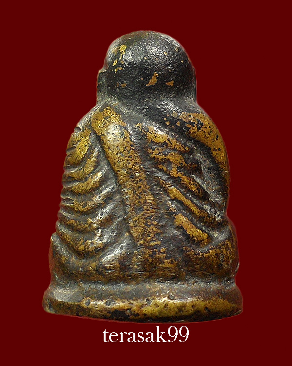 รูปหล่อหลวงพ่อเงิน อาจารย์แจ๊ะสร้าง พิมพ์หน้านกฮูกใหญ่ ปี2472 ราคาเบาๆ(1)