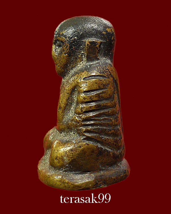 รูปหล่อหลวงพ่อเงิน อาจารย์แจ๊ะสร้าง พิมพ์หน้านกฮูกใหญ่ ปี2472 ราคาเบาๆ(1)