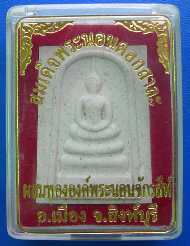 สมเด็จพระนอนดอกสาละ  ผสมทององค์พระนอนจักรสีห์ จ.สิงห์บุรี