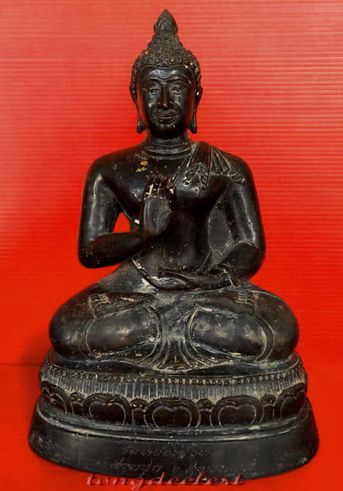 พระบูชาเชียงแสน วัดหนองบัวทอง อ.สามชุก จ.สุพรรณบุรี
