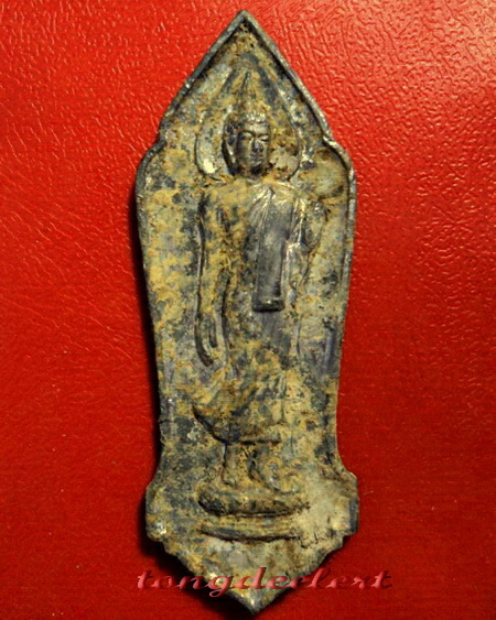 พระลีลา 25 พุทธศตวรรษ เนื้อชิน สภาพสวยเดิมค่ะ