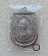 เหรียญเสมา ร.6 เจ้าคุณนรฯ วัดเทพศิรินทร์ อธิษฐานจิต เนื้ออัลปาก้า ยุคเก่า หายาก ห่วงเดิมยังอยู่ครบ