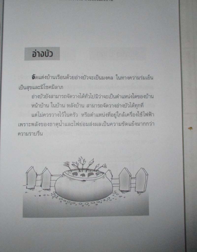 หนังสือโชคลาภร่ำรวยด้วยของแต่งบ้าน