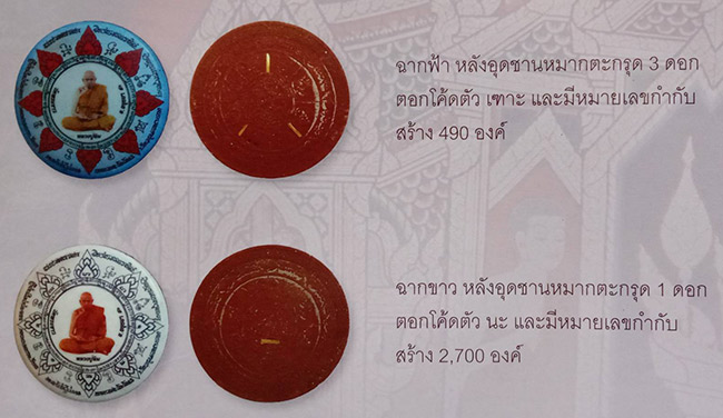ล็อกเก็ตใหญ่ ฉากฟ้า หลังชานหมาก เกศา ตะกรุดทองคำ 3 ดอก หลวงปู่ทิม วัดพระขาว อยุธยา