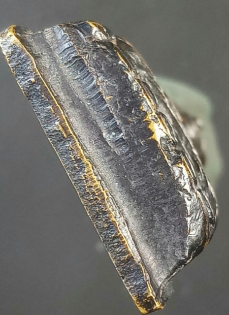 หลวงปู่ทวด วัดช้างให้ เตารีดหลังตัวหนังสือ หน้ายักษ์ ปี08