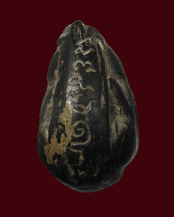 พระปิดตาพิชัย พิมพ์ 2 หน้า มีจาร จ.อยุธยา