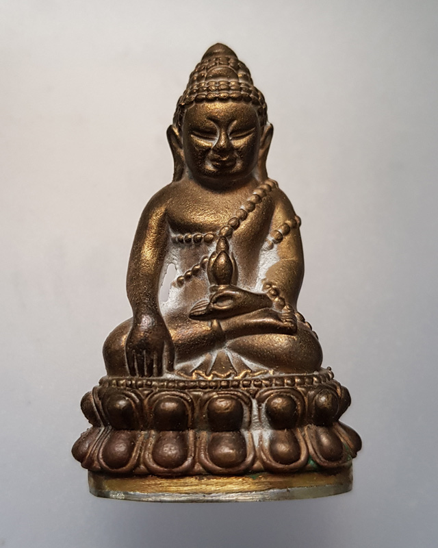 พระกริ่งอรหัง พิมพ์หน้าใหญ่ รุ่น 100 ปี สมเด็จพระญาณสังวร วัดบวรนิเวศ พร้อมกล่อง