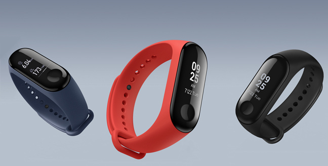 mi band3 สายรัดสุขภาพข้อมืออัจฉริยะ สายน้ำเงินเข้ม  + สายชาร์จ + สาย mi สีม่วง แถมเพิ่มให้ฟรี 1 เส้น