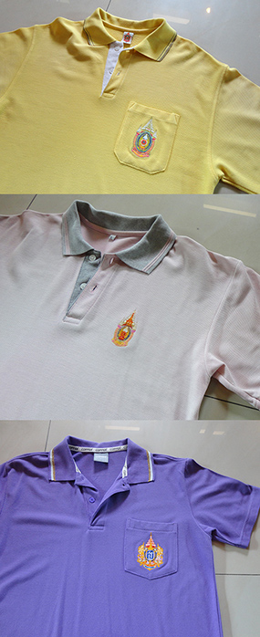 เสื้อโปโล ในโอกาสพระราชพิธีต่างๆ ร.9และพระเทพจัดไปทีเดียว3ตัวครับ เอาไปเก็บไว้เป็นที่ระลึกก็ดีนะครับ