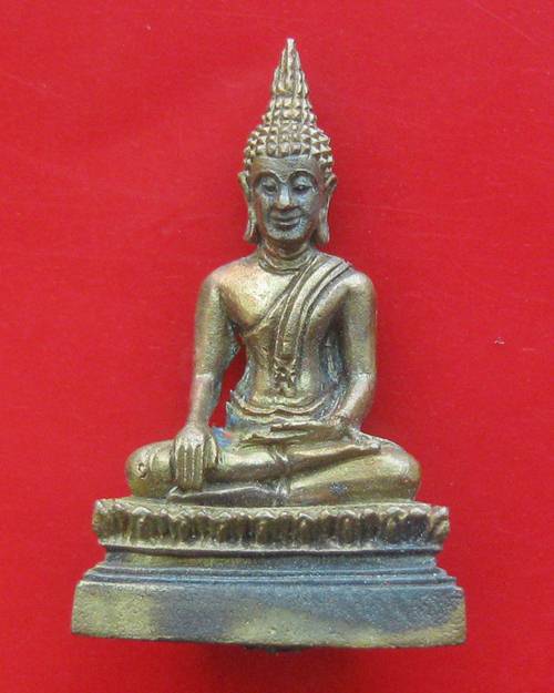 หลวงพ่อโบสถ์น้อย วัดอมรินทราราม แขวงศิริราช เขตบางกอกน้อย กทม. 2537