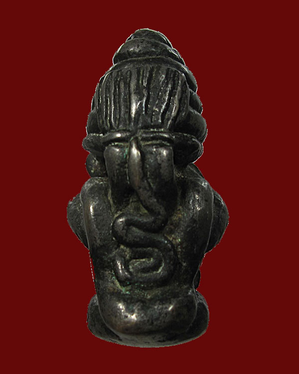 พระปิดตา เนื้อสำริดขันลงหิน ศิลป์สายใต้