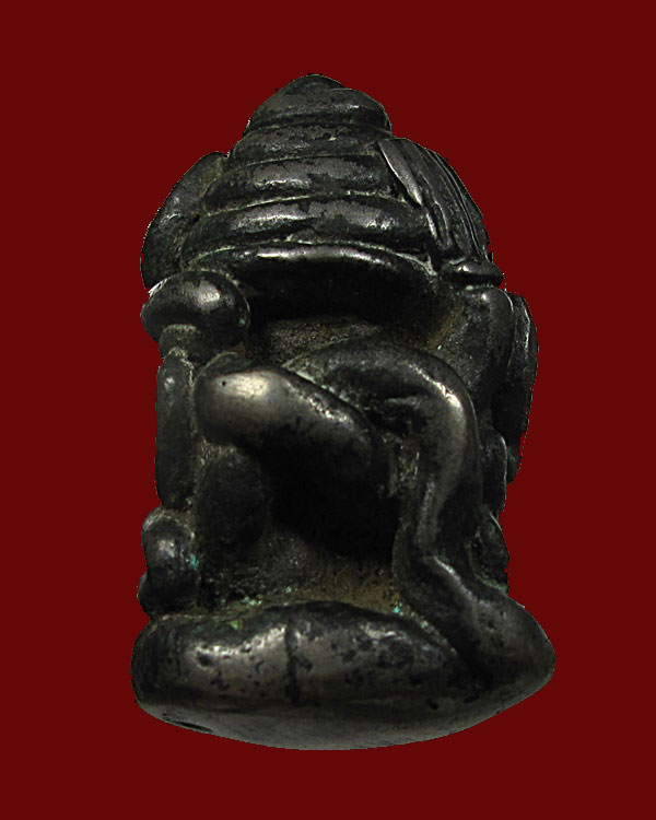 พระปิดตา เนื้อสำริดขันลงหิน ศิลป์สายใต้