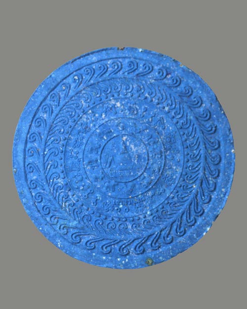 50 องค์ จตุคามรามเทพ เนื้อว่านสีฟ้าคราม รุ่นเจ้าสัวยุค 8 ขนาด 3.2 CM. มาพร้อมถุงซิป  อีกรุ่นหนึ่งที่