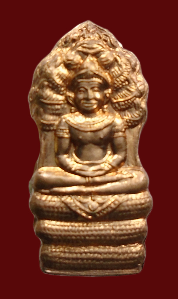 เคาะเดียว.. พระปรกใบมะขามรุ่นแรก พระครูวิมลญาณอุดม (พระอาจารย์ติ๋ว) วัดมณีชลขัณฑ์  กล่องเดิม///711