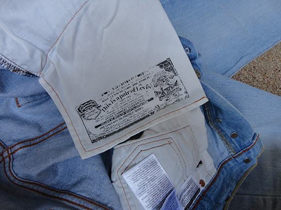 ยีนส์ลีวายส์ LEVI STRAUSS & CO. 501 W33 L34