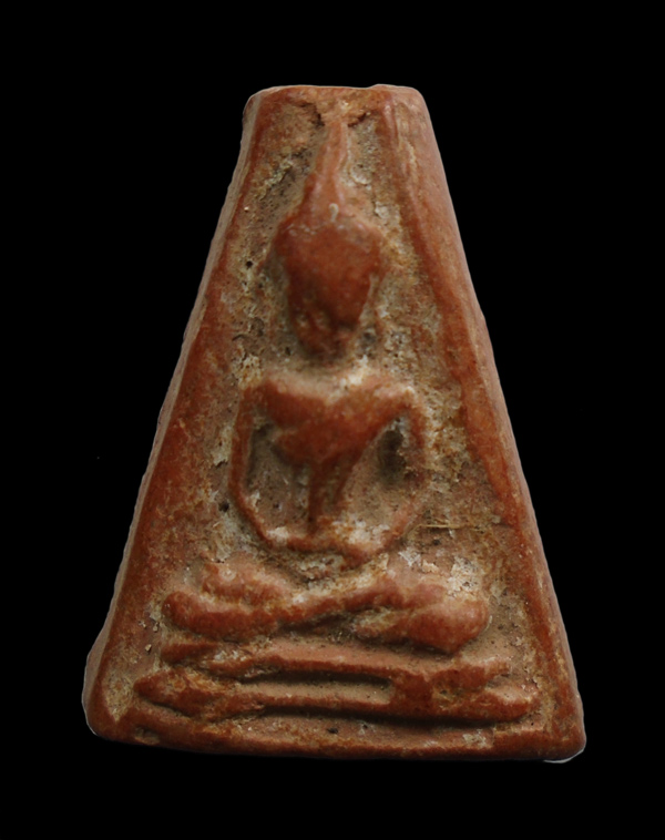 เคาะเดียว..พระอู่ทองออกศึกปี 2510 เนื้อดิน วัดพระธาตุ จ.สุพรรณบุรี แจกทหารจงอางศึก///735