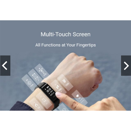 นาฬิกาสายรัดข้อมืออัจฉริยะเพื่อสุขภาพ Huawei Color Band A2