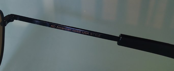 แว่นตา AO สีดำ American Optical USA STYLE ของใหม่