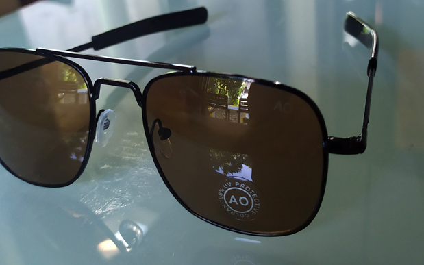 แว่นตา AO สีดำ American Optical USA STYLE ของใหม่