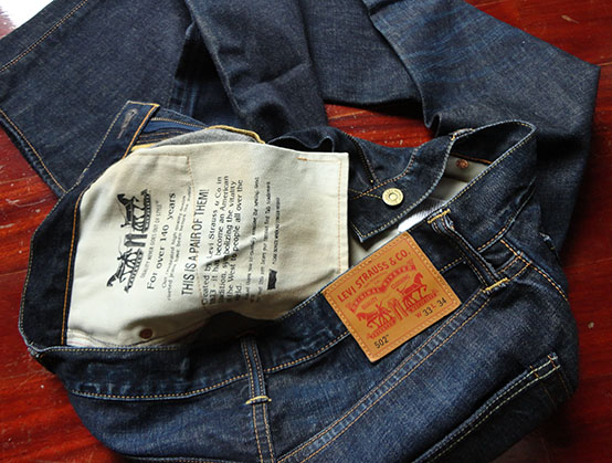 ยีนส์ Levi's ของแท้ ตัวนี้ made in JAPAN สวยมาก เอว33