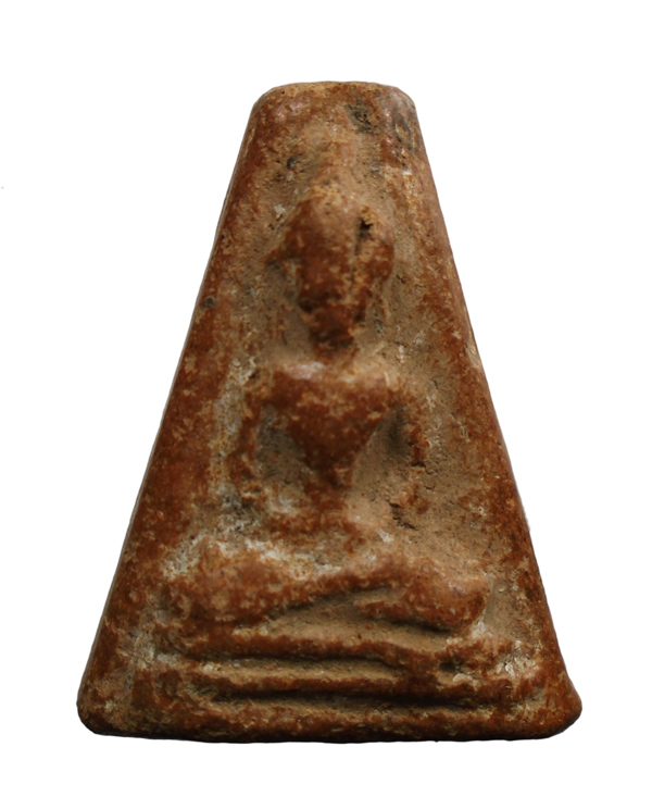 เคาะเดียว..พระอู่ทองออกศึกปี 2510 เนื้อดิน วัดพระธาตุ จ.สุพรรณบุรี แจกทหารจงอางศึก///774