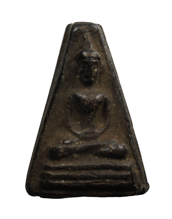 เคาะเดียว..พระอู่ทองออกศึกปี 2510 เนื้อดิน วัดพระธาตุ จ.สุพรรณบุรี แจกทหารจงอางศึก///775