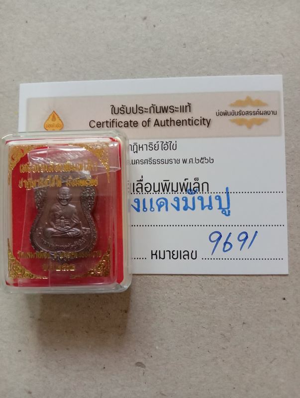 เหรียญหลวงปู่ทวด หลังไอ้ไข่ วัดเสมาเมือง