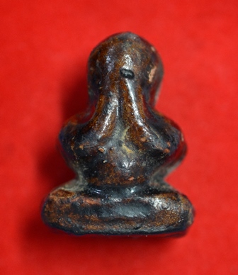 พระปิดตา หลวงพ่อทองสุข วัดสะพานสูง พิมพ์ชะลูดสองหน้า