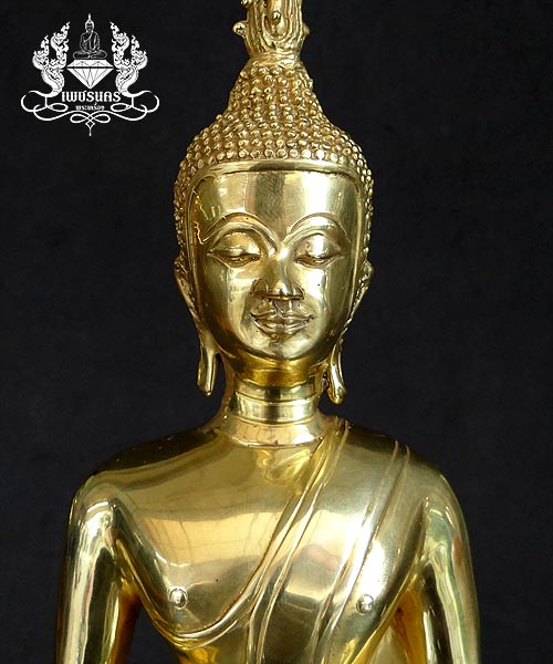 พระบูชา 5 นิ้ว หลวงพ่อพระใส วัดโพธิ์ชัย จ.หนองคาย รุ่นบารมีพ่อ ปี2552