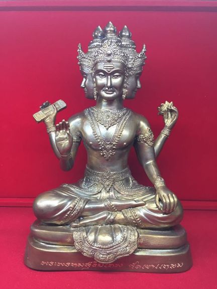 พระพรหมสุริยะเทพ วัดเขาแหลม สระแก้ว