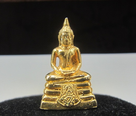 พระกริ่งหลวงพ่อโสธร ชุบทองพิมพ์เล็ก ปี 35