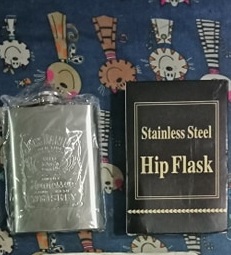 กระติกใส่ของเหลว กระติกใส่เหล้า ขวดใส่น้ำ เหล้า สวยงานดี Flask Hip