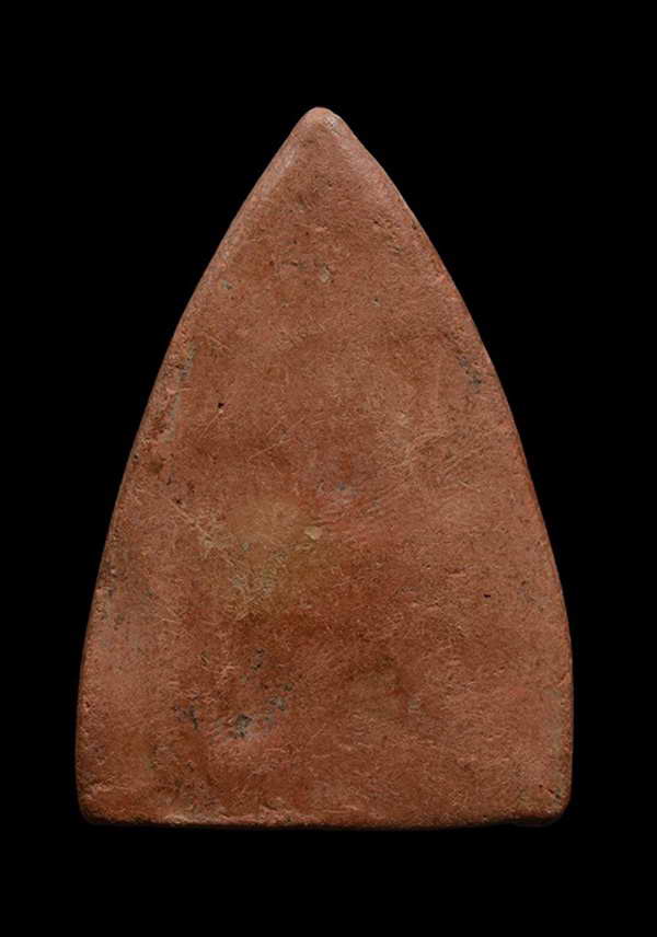 พระสรรค์นั่งพิมพ์พระประธานใหญ่ หลวงพ่อกวย วัดโฆษิตาราม สรรค์บุรี ชัยนาท (เคาะเดียวแดง)