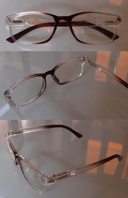 แว่นสายตายาว +1.75 กรอบน้ำเงินอมดำเข้ม ซื้อจากญี่ปุ่น สวยมาก ขาสปริงแบบเดียวกับแบรนด์ดัง