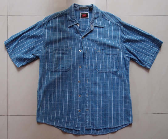 เสื้อ Wrangler ของแท้ สีฟ้ากระเป๋าคู่ Wrangler HERO