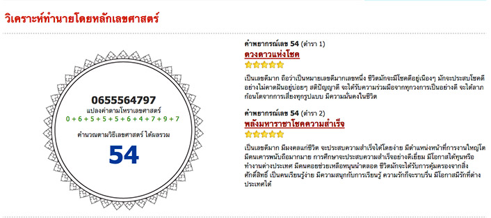 เบอร์สวย 06-55564797 มีทั้งตอง555 ทั้งเลขเศรษฐี564 ปิดท้ายโภคทรัพย์รุ่งโรจน์