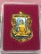 หลวงพ่อรวย รุ่นเลื่อนสมณศักดิ์ เนื้อกะไหล่ลงยาน้ำเงิน กก. เลข11085 พร้อมกล่อง (เคาะเดียวแดง)