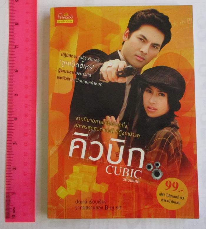 หนังสือนิยาย คิวบิก เรียบเรียงโดยปณาลี