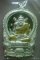 **วัดใจ**เหรียญนั่งพานหลวงปู่ทวด เจริญปลอดภัย ๗ รอบ วัดบวรฯ กะไหล่เงินลงยา ปี ๒๕๔๐**ตอกโค้ด สวยๆ