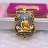 หลวงพ่อรวย รุ่นเลื่อนสมณศักดิ์ เนื้อกะไหล่ลงยาน้ำเงิน กก. เลข11085 พร้อมกล่อง (เคาะเดียว)