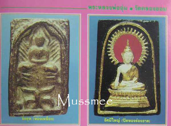 พระกรุวัดคลองขอม(พิมพ์รัศมีใหญ่)หลวงปู่ศุขวัดปากคลองม ะขามเฒ่าร่วมปลุกเสก พระสวยยยยยย