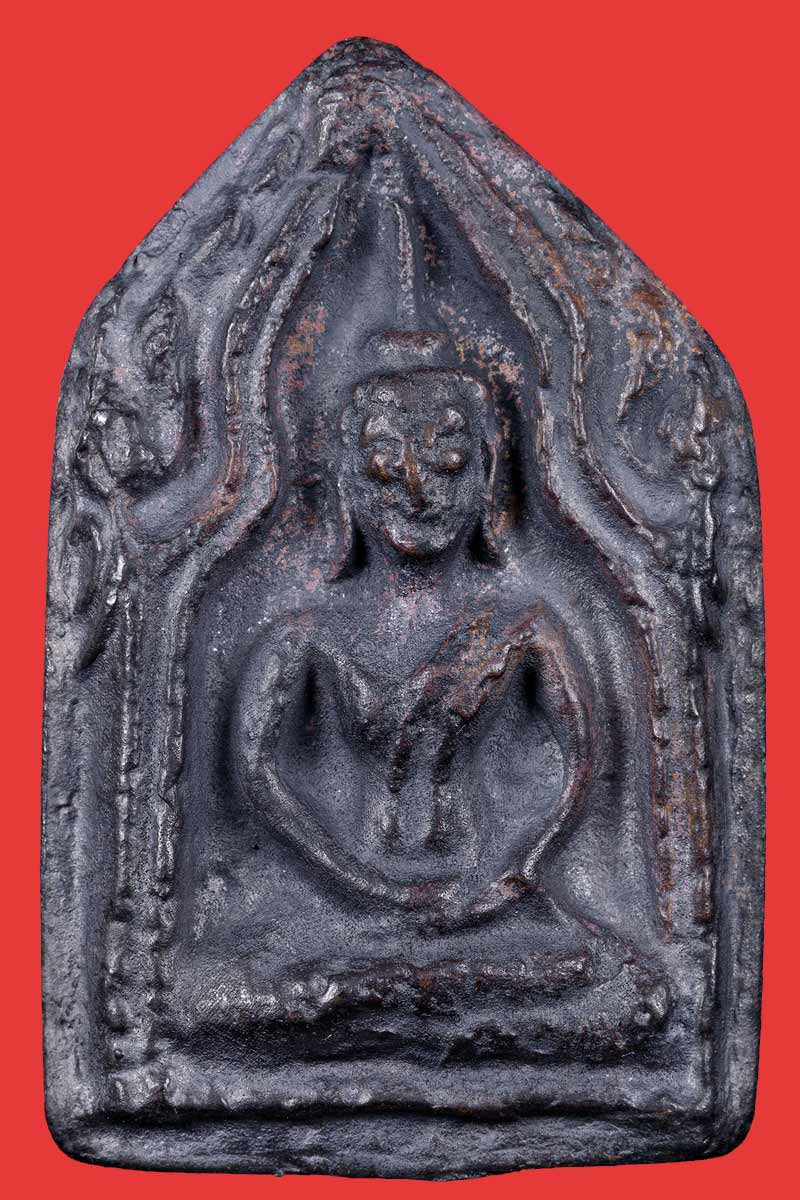 พระขุนแผน วัดบ้านกร่าง รุ่นทรงพล ปี 2542 เนื้อสัมฤทธิ์