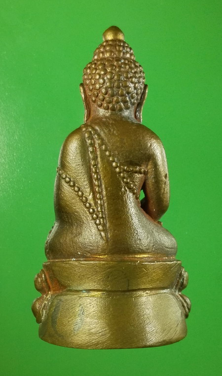 พระกริ่งนเรศวรเพ็ชรกลับ ปี 2544 กองทัพภาคที่ 3 พิษณุโลก เนื้อสำริด เลข 848