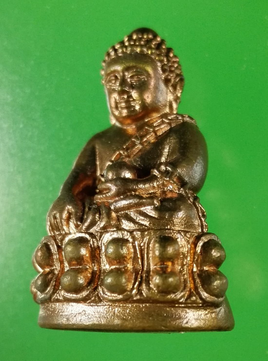 พระกริ่งพระพุทธอุดมสมบูรณ์ (ปุ้มปุ้ย) 77 ปี สมเด็จพระวันรัต วัดบวรฯ เนื้อชนวน กล่องเดิม