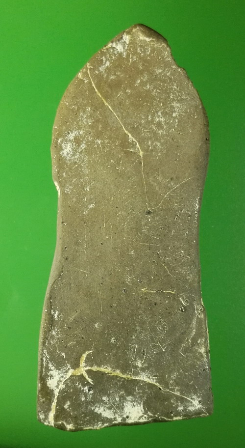 พระเชียงรุ้ง เนื้อดิน สูง 6 ซม. บรรจุกรุเก่า คราบกรุหนา