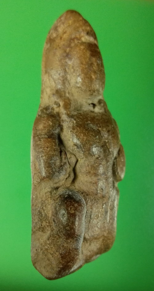 พระสิกขี เนื้อดิน สูง 6 ซม.