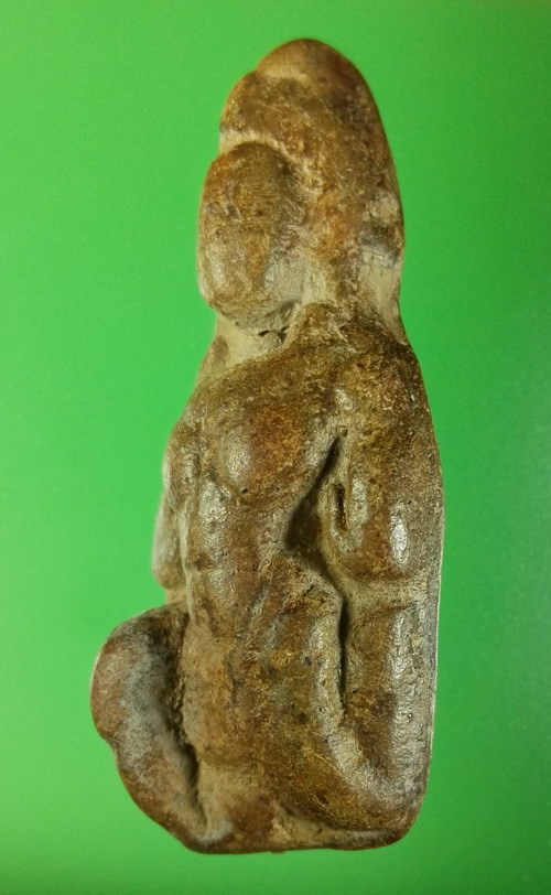 พระสิกขี เนื้อดิน สูง 6 ซม.