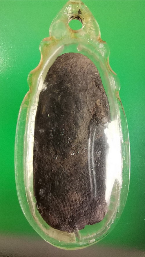 พระลีลาสุโขทัย เนื้อดิน เลี่ยมเก่า พระถึงยุค