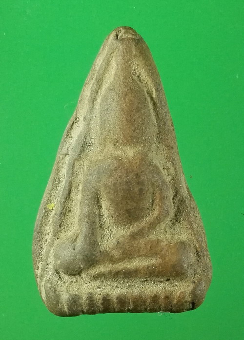 พระนางพญาฐานขีด กรุดอนลาน ศรีสัชนาลัย สุโขทัย พิมพ์อกนูน หายากมาก