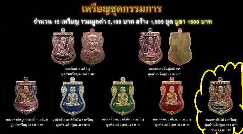 เหรียญเสมาหลวงพ่อทวด พ่อท่านซุ่น วัดบ้านลานควาย รุ่นเลื่อนสมณศักดิ์ เนื้อทองแดงผิวไฟ เลข ๖๓๔๗